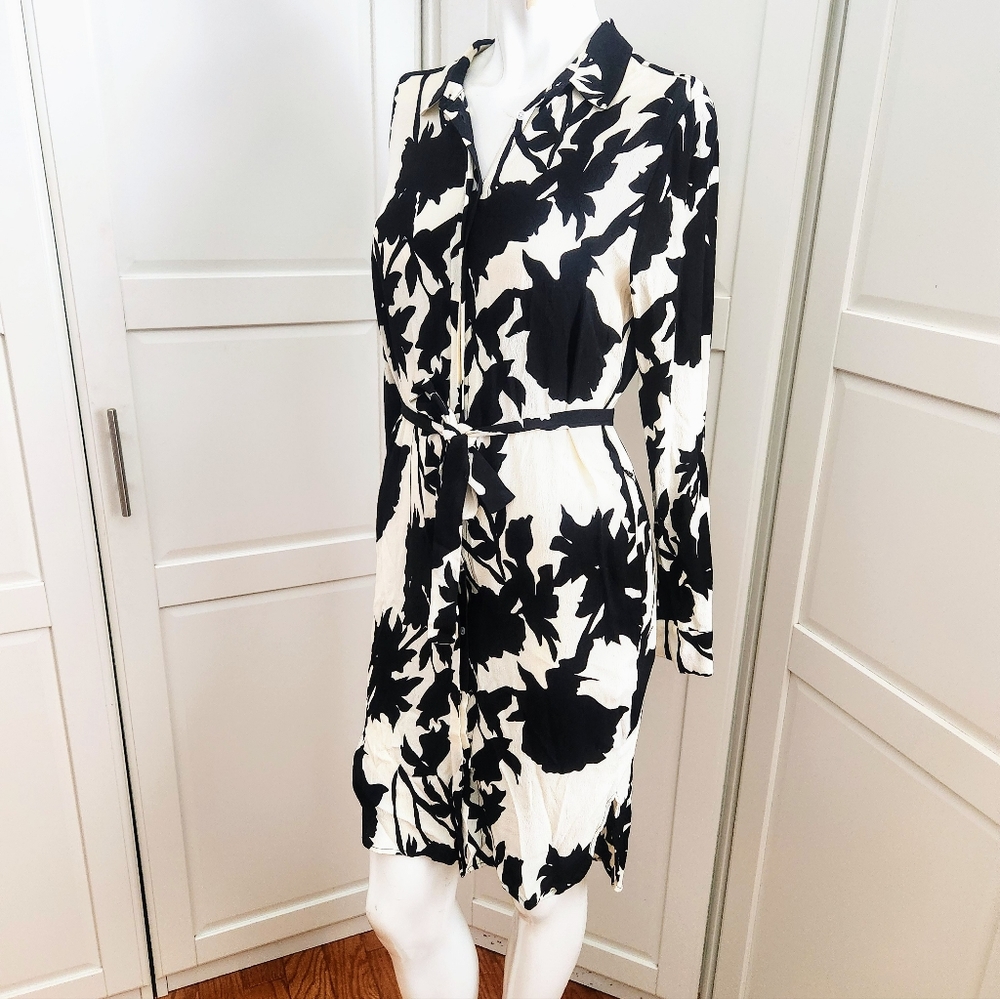 🖤🤍🖤 In Wear Gaia Shirt Dress